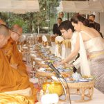 Rama Gardens Hotel : Monk Ceremony